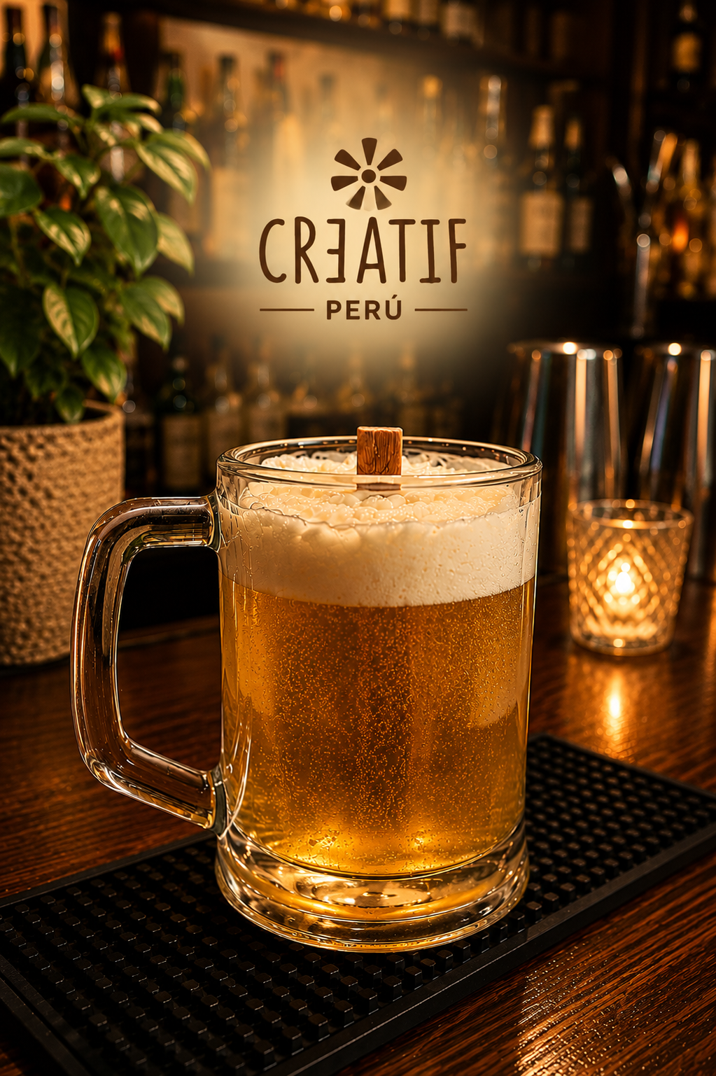 Vela de Cerveza Artesanal