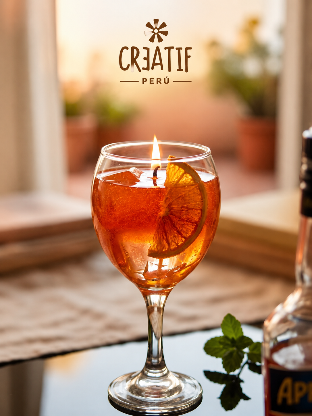 Vela Aromática de Naranja